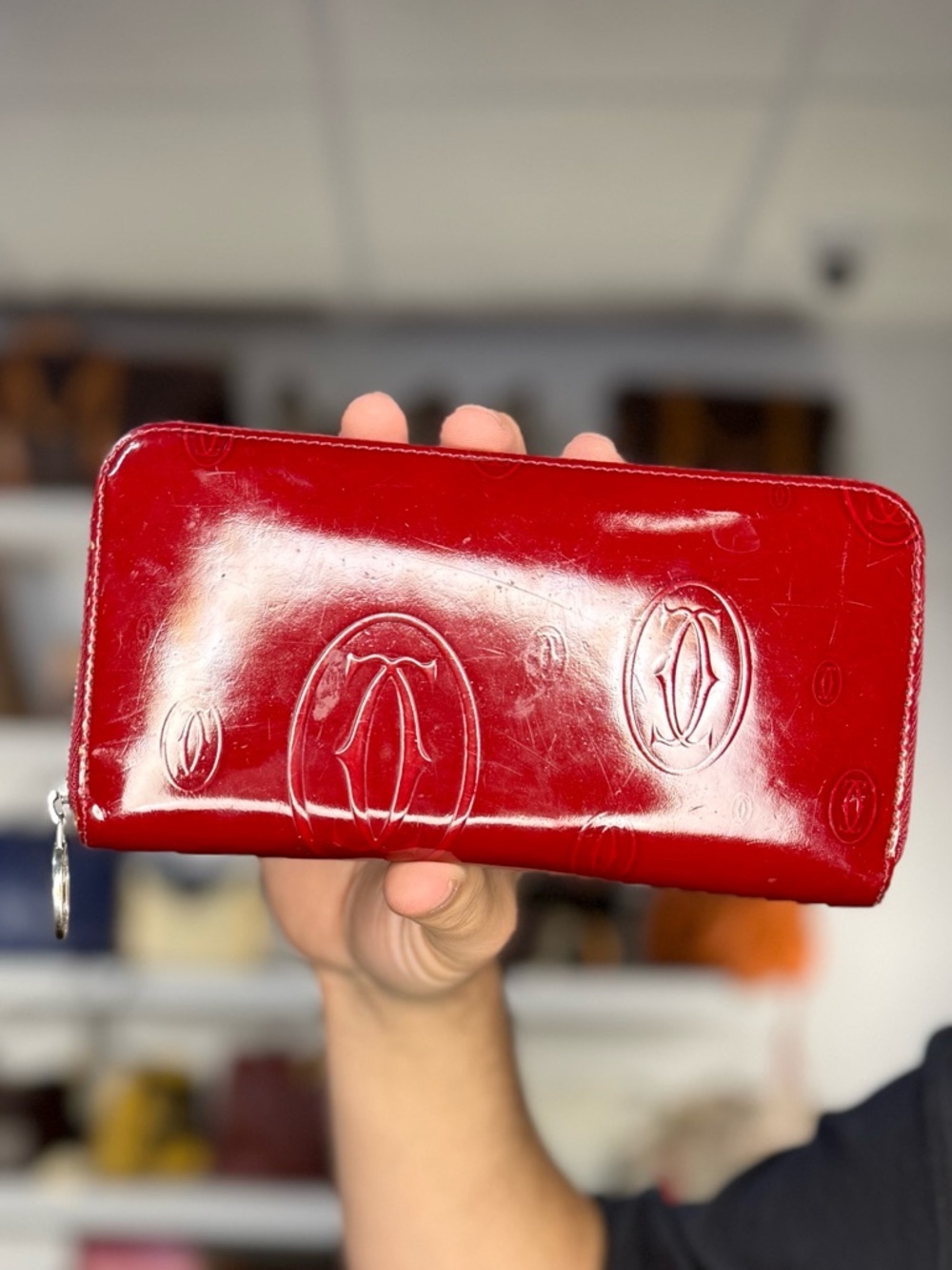 CARTIER ZIP WALLET